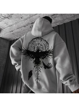 Clean Cut Minimalist Monochrome Hoodie HF1710-03-02