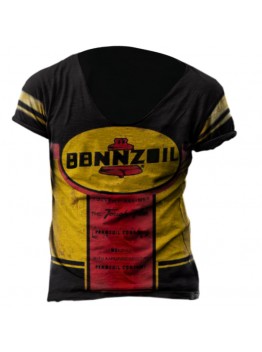 Printed round neck casual top T-shirt HF0904-03-02