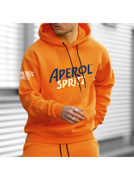 Men's trendy sports hoodie  HF0207-03-02
