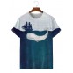 Men's Whale Print Short Sleeve T-Shirt